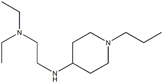diethyl({2-[(1-propylpiperidin-4-yl)amino]ethyl})amine 구조식 이미지