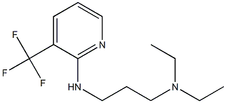 diethyl(3-{[3-(trifluoromethyl)pyridin-2-yl]amino}propyl)amine Structure