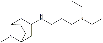 diethyl[3-({8-methyl-8-azabicyclo[3.2.1]octan-3-yl}amino)propyl]amine Structure