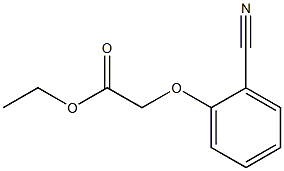 ethyl (2-cyanophenoxy)acetate 구조식 이미지