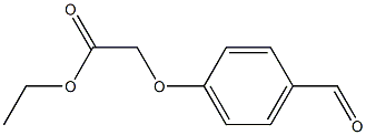 ethyl (4-formylphenoxy)acetate 구조식 이미지