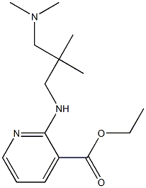 ethyl 2-({2-[(dimethylamino)methyl]-2-methylpropyl}amino)pyridine-3-carboxylate 구조식 이미지