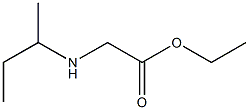 ethyl 2-(butan-2-ylamino)acetate 구조식 이미지