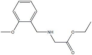 ethyl 2-{[(2-methoxyphenyl)methyl]amino}acetate Structure