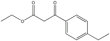 ethyl 3-(4-ethylphenyl)-3-oxopropanoate Structure