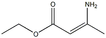 ethyl 3-aminobut-2-enoate 구조식 이미지