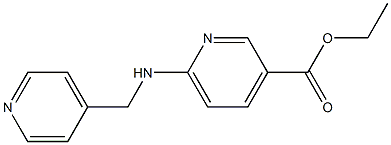 ethyl 6-[(pyridin-4-ylmethyl)amino]pyridine-3-carboxylate 구조식 이미지