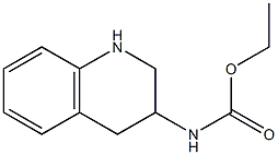 ethyl N-(1,2,3,4-tetrahydroquinolin-3-yl)carbamate Structure