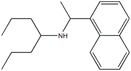 heptan-4-yl[1-(naphthalen-1-yl)ethyl]amine 구조식 이미지