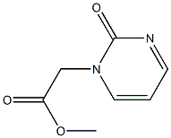 methyl 2-(2-oxo-1,2-dihydropyrimidin-1-yl)acetate Structure