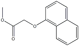 methyl 2-(naphthalen-1-yloxy)acetate 구조식 이미지