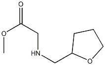 methyl 2-[(oxolan-2-ylmethyl)amino]acetate Structure