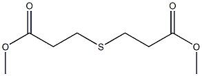 methyl 3-[(3-methoxy-3-oxopropyl)sulfanyl]propanoate Structure