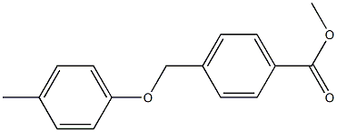 methyl 4-(4-methylphenoxymethyl)benzoate Structure