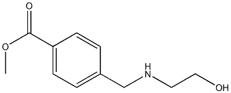 methyl 4-{[(2-hydroxyethyl)amino]methyl}benzoate 구조식 이미지