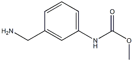 methyl N-[3-(aminomethyl)phenyl]carbamate Structure