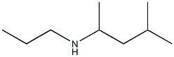 N-(1,3-dimethylbutyl)-N-propylamine 구조식 이미지