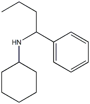 N-(1-phenylbutyl)cyclohexanamine 구조식 이미지