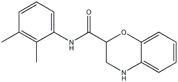 N-(2,3-dimethylphenyl)-3,4-dihydro-2H-1,4-benzoxazine-2-carboxamide Structure