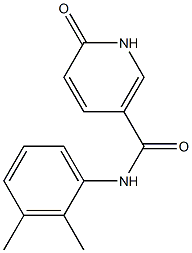 N-(2,3-dimethylphenyl)-6-oxo-1,6-dihydropyridine-3-carboxamide 구조식 이미지