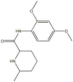 N-(2,4-dimethoxyphenyl)-6-methylpiperidine-2-carboxamide 구조식 이미지