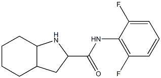 N-(2,6-difluorophenyl)-octahydro-1H-indole-2-carboxamide Structure