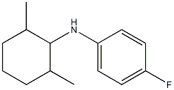 N-(2,6-dimethylcyclohexyl)-4-fluoroaniline 구조식 이미지