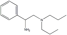 N-(2-amino-2-phenylethyl)-N,N-dipropylamine Structure