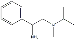 N-(2-amino-2-phenylethyl)-N-isopropyl-N-methylamine 구조식 이미지