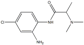 N-(2-amino-4-chlorophenyl)-2-(dimethylamino)propanamide Structure