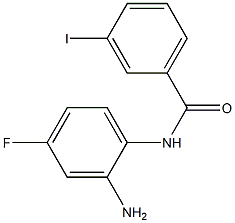 N-(2-amino-4-fluorophenyl)-3-iodobenzamide Structure