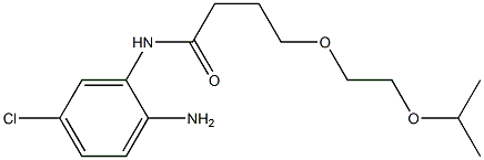 N-(2-amino-5-chlorophenyl)-4-[2-(propan-2-yloxy)ethoxy]butanamide Structure