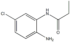 N-(2-amino-5-chlorophenyl)propanamide 구조식 이미지