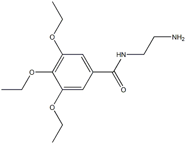 N-(2-aminoethyl)-3,4,5-triethoxybenzamide Structure