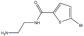 N-(2-aminoethyl)-5-bromothiophene-2-carboxamide Structure