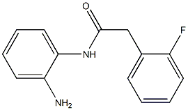 N-(2-aminophenyl)-2-(2-fluorophenyl)acetamide 구조식 이미지