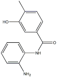 N-(2-aminophenyl)-3-hydroxy-4-methylbenzamide 구조식 이미지