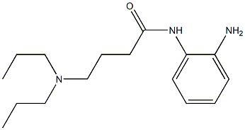 N-(2-aminophenyl)-4-(dipropylamino)butanamide Structure