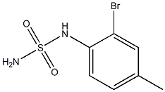 N-(2-bromo-4-methylphenyl)sulfamide 구조식 이미지