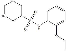 N-(2-ethoxyphenyl)piperidine-3-sulfonamide 구조식 이미지