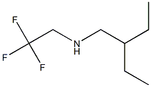 N-(2-ethylbutyl)-N-(2,2,2-trifluoroethyl)amine 구조식 이미지