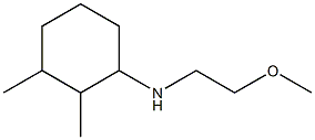 N-(2-methoxyethyl)-2,3-dimethylcyclohexan-1-amine Structure