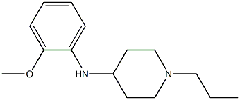 N-(2-methoxyphenyl)-1-propylpiperidin-4-amine 구조식 이미지