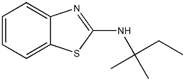 N-(2-methylbutan-2-yl)-1,3-benzothiazol-2-amine 구조식 이미지
