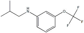 N-(2-methylpropyl)-3-(trifluoromethoxy)aniline Structure