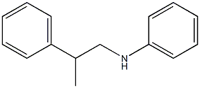 N-(2-phenylpropyl)aniline Structure