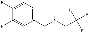 N-(3,4-difluorobenzyl)-N-(2,2,2-trifluoroethyl)amine Structure