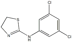 N-(3,5-dichlorophenyl)-4,5-dihydro-1,3-thiazol-2-amine 구조식 이미지