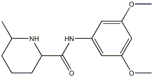 N-(3,5-dimethoxyphenyl)-6-methylpiperidine-2-carboxamide Structure