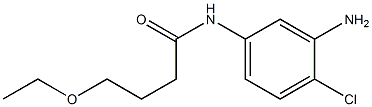 N-(3-amino-4-chlorophenyl)-4-ethoxybutanamide Structure